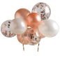 Preview: Torten Topper - Ballon Wolke - Rose Gold